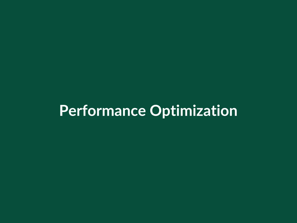 Website speed and performance report placeholder